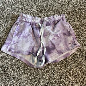 No Boundaries Purple Pajama Shorts Intimates